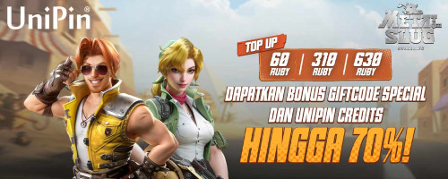 Hello Commander, Top up Ruby di UniPin Bonus Giftcode Special dan UniPin Credits!